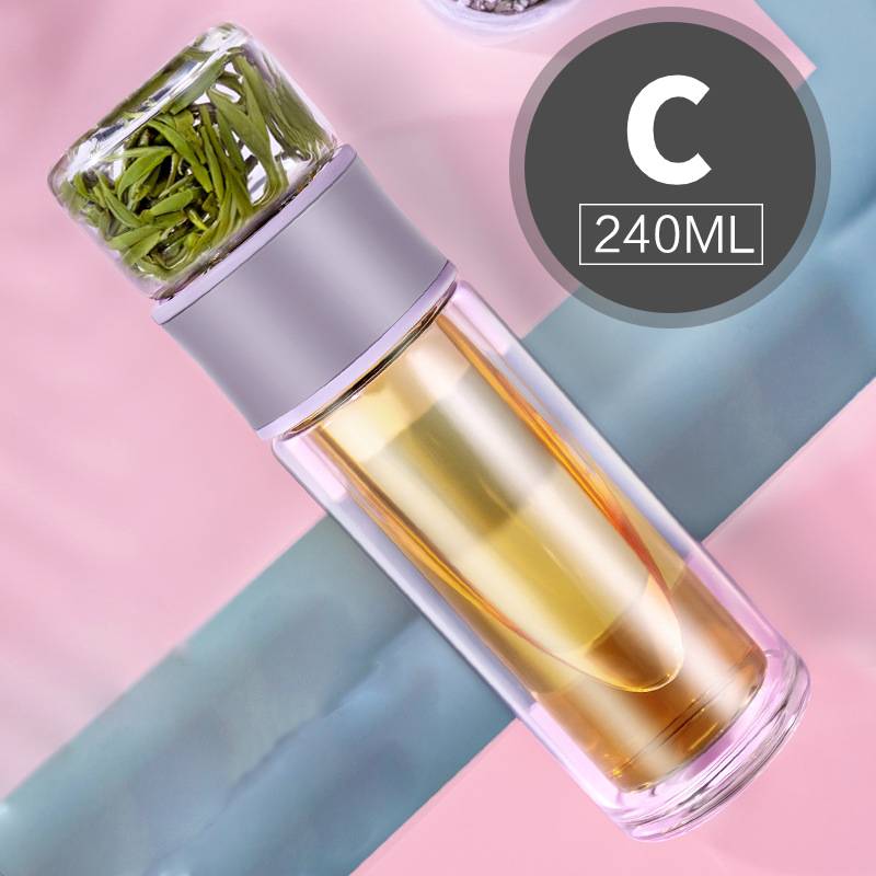 Separate the tea and make the tea glass.